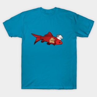 A tattooed goldfish T-Shirt